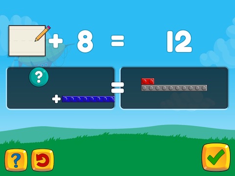 Forward, Backward: Commutative property of addition (Dragging) Math Game