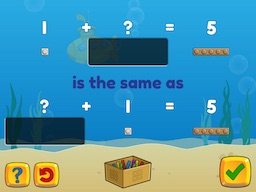 Forward, Backward: Commutative property of addition Math Game